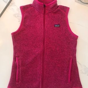 Better Sweater Patagonia Vest in Pink